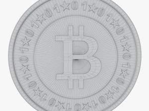 bitcoin 3D Model