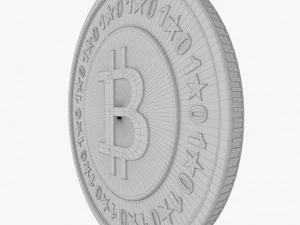 bitcoin 3D Model