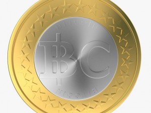 bitcoin 2 3D Model