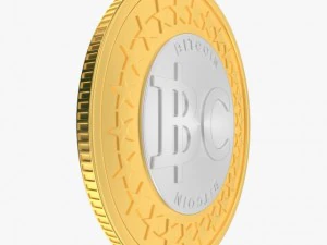 bitcoin 2 3D Model