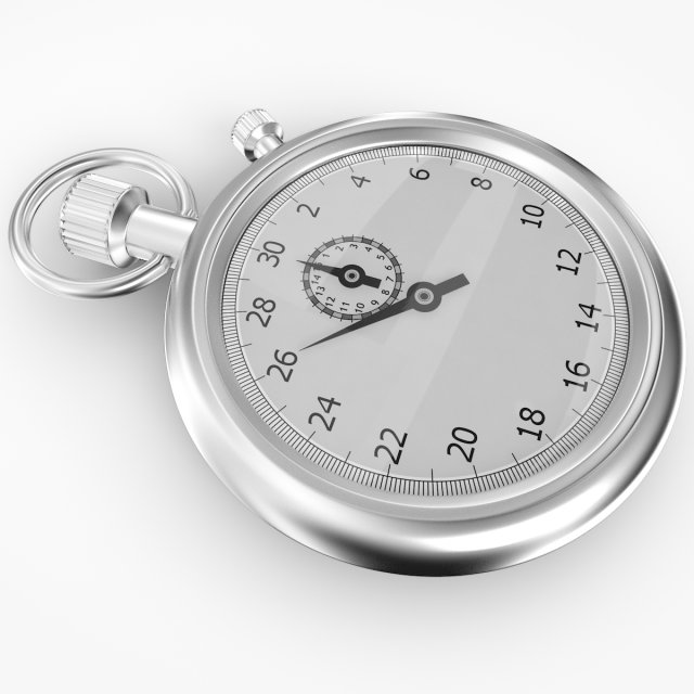 stopwatch 3D मॉडल .c4d .max .obj .3ds .fbx .stl .blend 