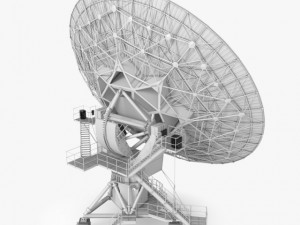 vla radio telescope 3D Model