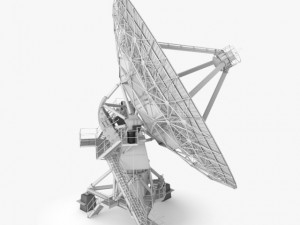 vla radio telescope 3Dモデル