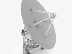 vla radio telescope 3D Model