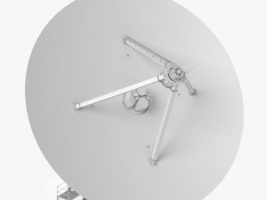 vla radio telescope 3Dモデル