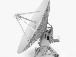 vla radio telescope 3Dモデル