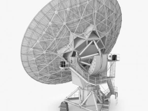 vla radio telescope 3D Model