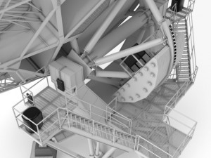 vla radio telescope 3Dモデル