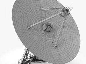 vla radio telescope 3Dモデル