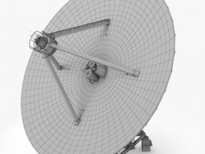 vla radio telescope 3Dモデル