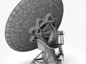 vla radio telescope 3D Model