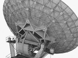 vla radio telescope 3D Model