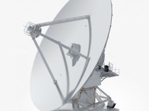 vla radio telescope textured 3D Модель