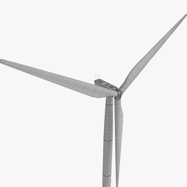 wind turbine nordex Model 3D .c4d .max .obj .3ds .fbx .stl .blend 