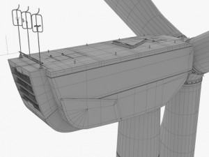 wind turbine nordex Model 3D