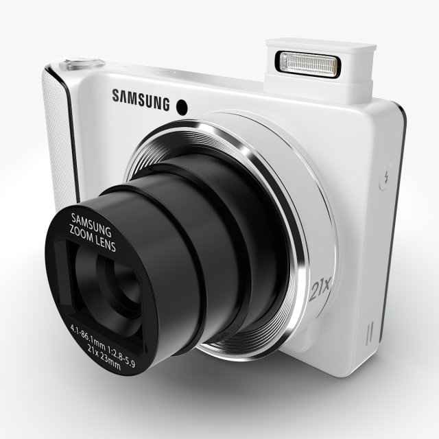 samsung galaxy camera 3D Model .c4d .max .obj .3ds .fbx .stl .blend 
