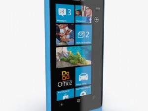 nokia lumia 800 3D 模型