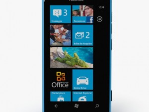nokia lumia 800 3D 模型
