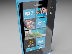nokia lumia 800 3D 模型