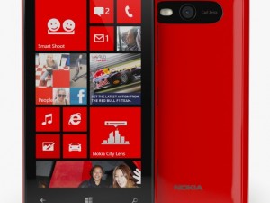 nokia lumia 820 3D Модель