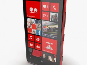 nokia lumia 820 3D Model