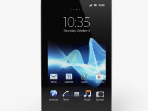 sony xperia j 3D Модель