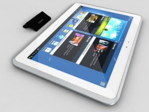 samsung galaxy note 101 3D Model