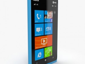 nokia lumia 900 3D 模型