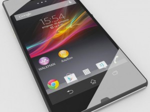 sony xperia z 3D Модель