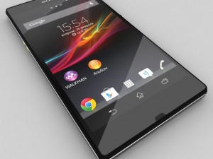 sony xperia z 3D Модель