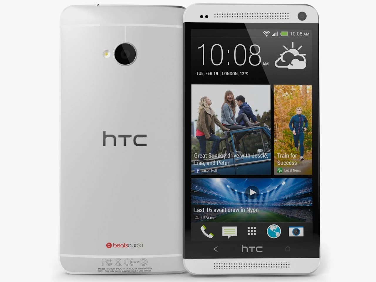 HTC One 2013 Model 3D .c4d .max .obj .3ds .fbx .stl .blend 