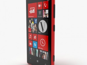 nokia lumia 720 3D Модель