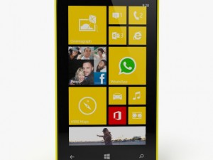 nokia lumia 520 3D 모델