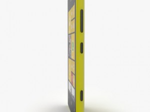 nokia lumia 520 3D 모델