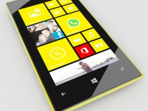 nokia lumia 520 3D 모델