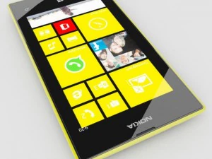 nokia lumia 520 3D Model