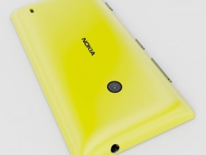 nokia lumia 520 3D 모델