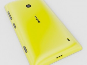 nokia lumia 520 3D 모델