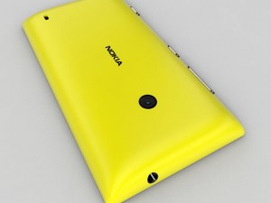 nokia lumia 520 3D 모델