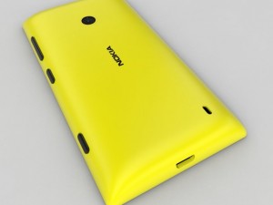 nokia lumia 520 3D 모델
