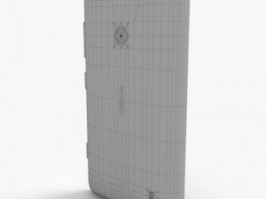 nokia lumia 520 3D 모델