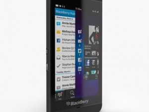 blackberry z10 3D 模型