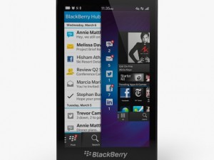 blackberry z10 3D 模型