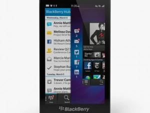 blackberry z10 3D Model
