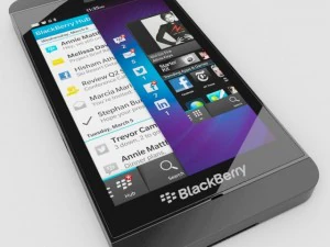 blackberry z10 3D Model