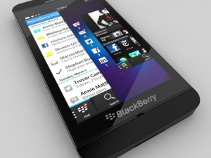 blackberry z10 3D 模型