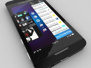 blackberry z10 3D 模型