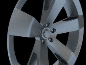 dodge challenger concept wheel 3D 模型