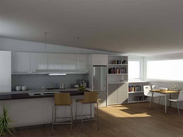 01 kitchen 3D Model .c4d .max .obj .3ds .fbx .stl .blend 