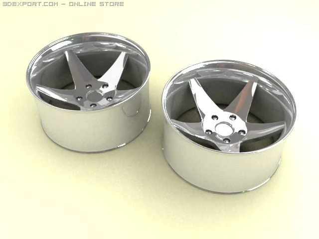 rims 3D Model .c4d .max .obj .3ds .fbx .stl .blend